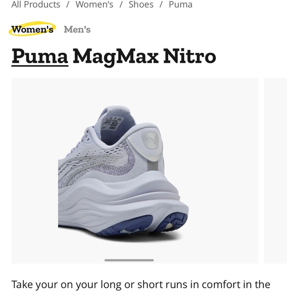 Puma Mag Max Nitro Blue Sneakers - Picture 10 of 11